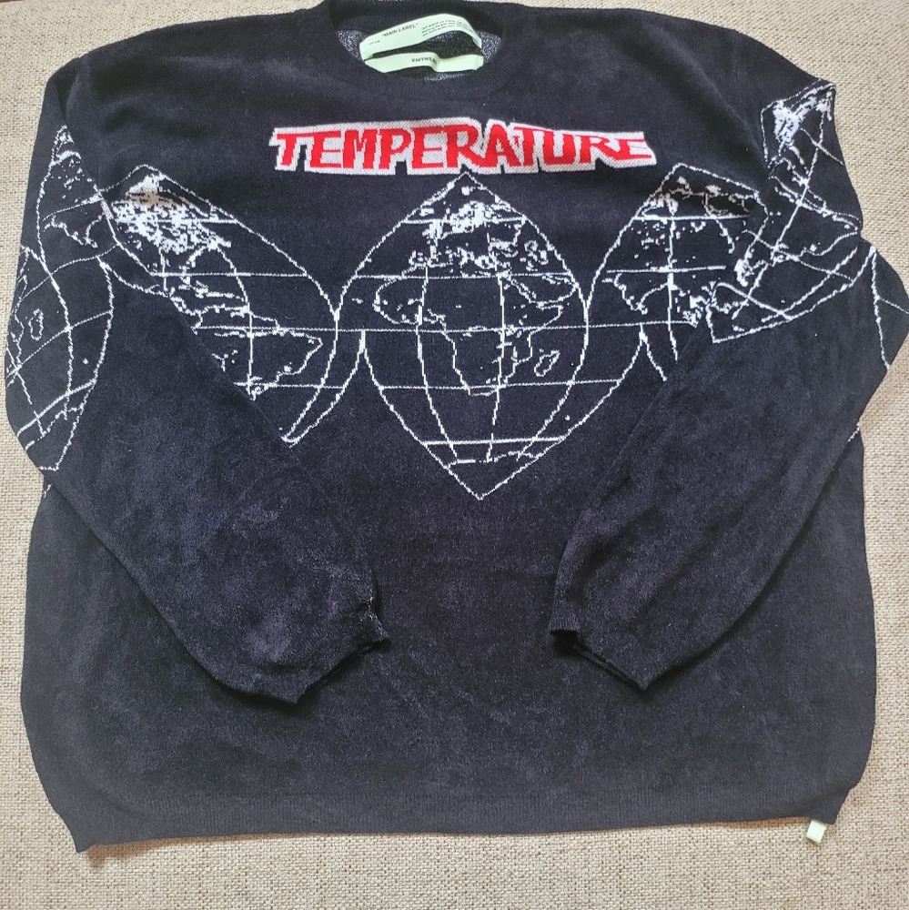 Off White "Temperature" Knit Sweater - image 1